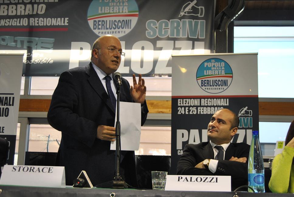 Regionali, Storace- Polverini in tandem per Palozzi: “Zingaretti è solo, centrodestra con uomini del territorio. Possiamo vincere”