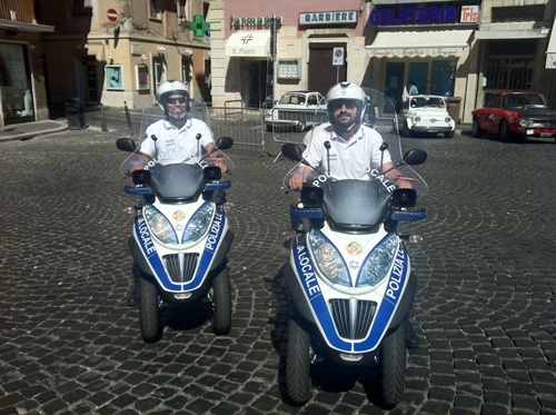 Frascati, motoveicoli ibridi per il controllo della Città