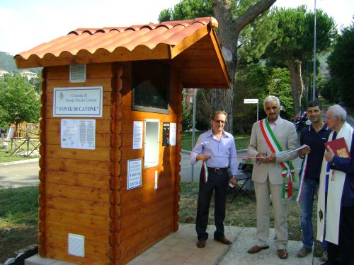 Inaugurata Fonte Catone a Monte Porzio