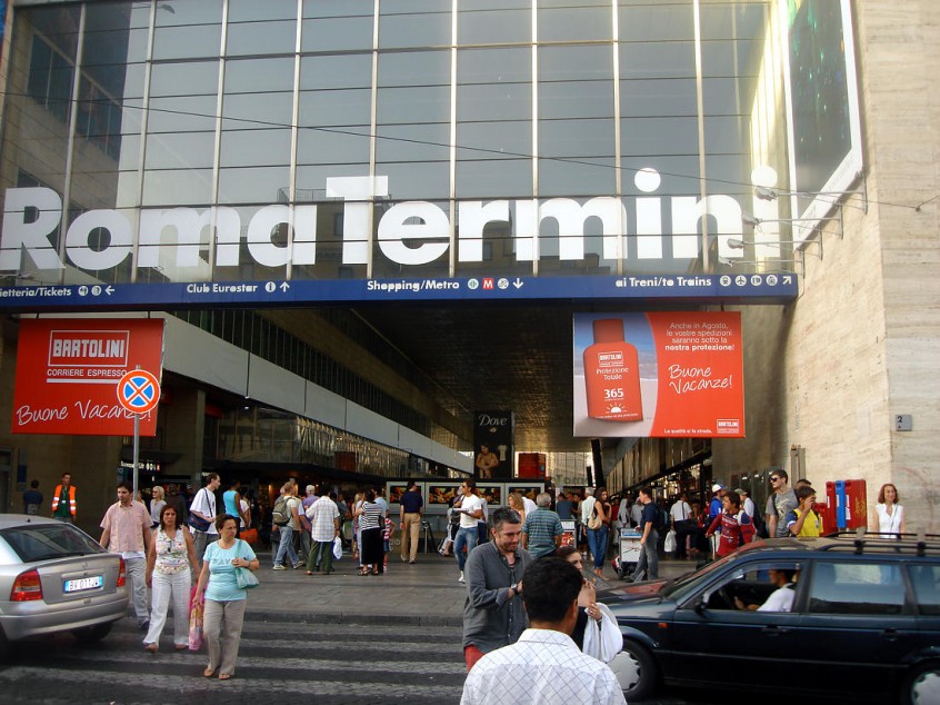 Stazione Termini, ladro seriale incastrato dalla videosorveglianza