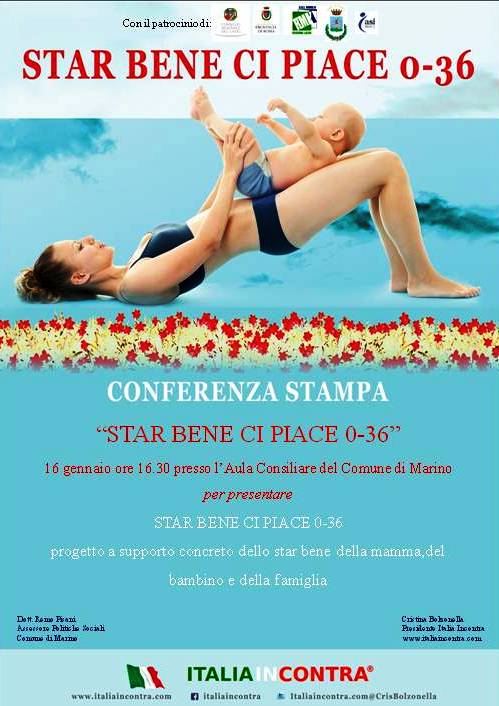 A Marino la presentazione del progetto “Star Bene ci piace”