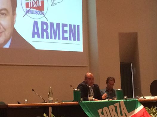 Europee, i “pezzi grossi” di Forza Italia lanciano Fabio Armeni