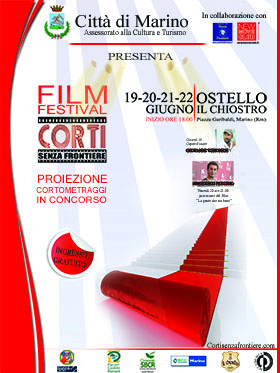 Film festival Corti senza frontiere a Marino: apertura con Giovanni Veronesi