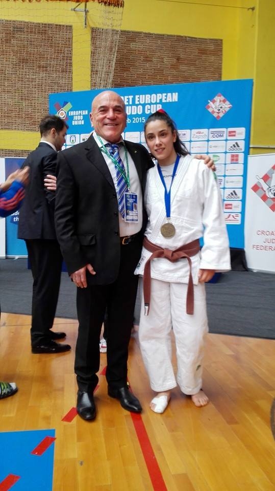 Asd Judo Frascati, Flavia Favorini di bronzo a Zagabria