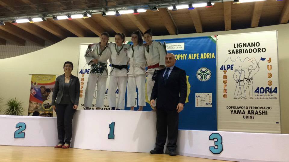 Asd judo frascati, la Favorini terza al trofeo internazionale Alpe adria