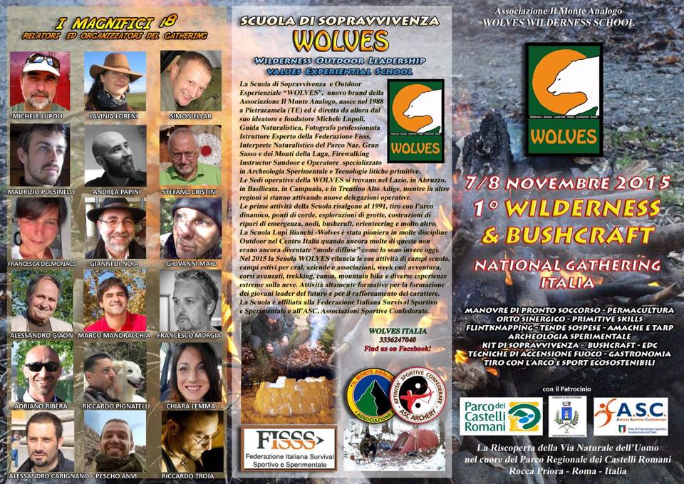 Meeting gathering nazionale della sopravvivenza e del bushcraft italiano