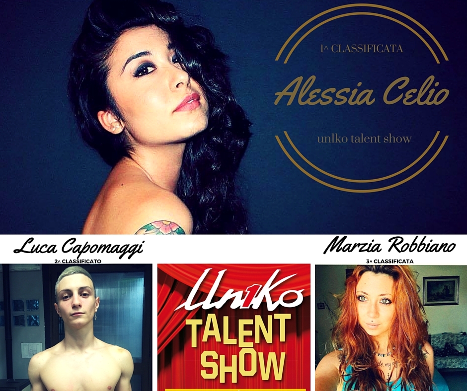 Anzio, Uniko Talent Show: a vincere è Alessia Celio!‏