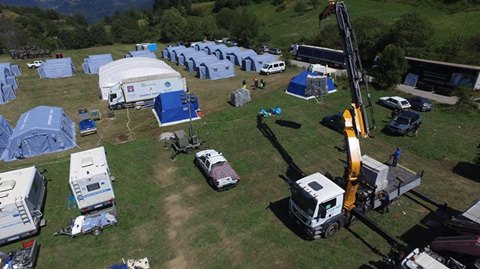 Terremoto, attivo il primo Presidio di Assistenza Socio-Sanitaria per Accumuli e Amatrice