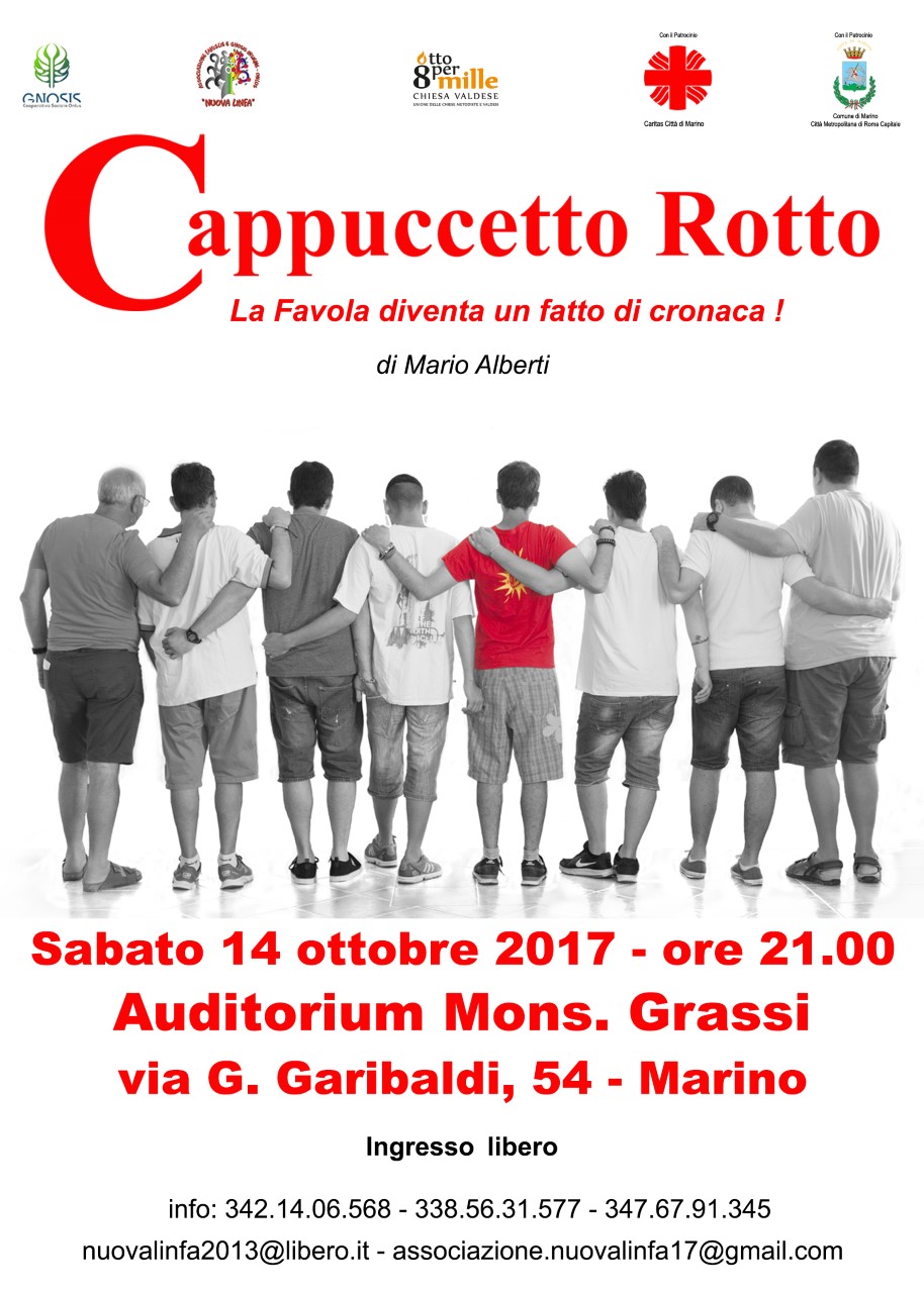 Marino, Cappuccetto Rotto arriva in teatro