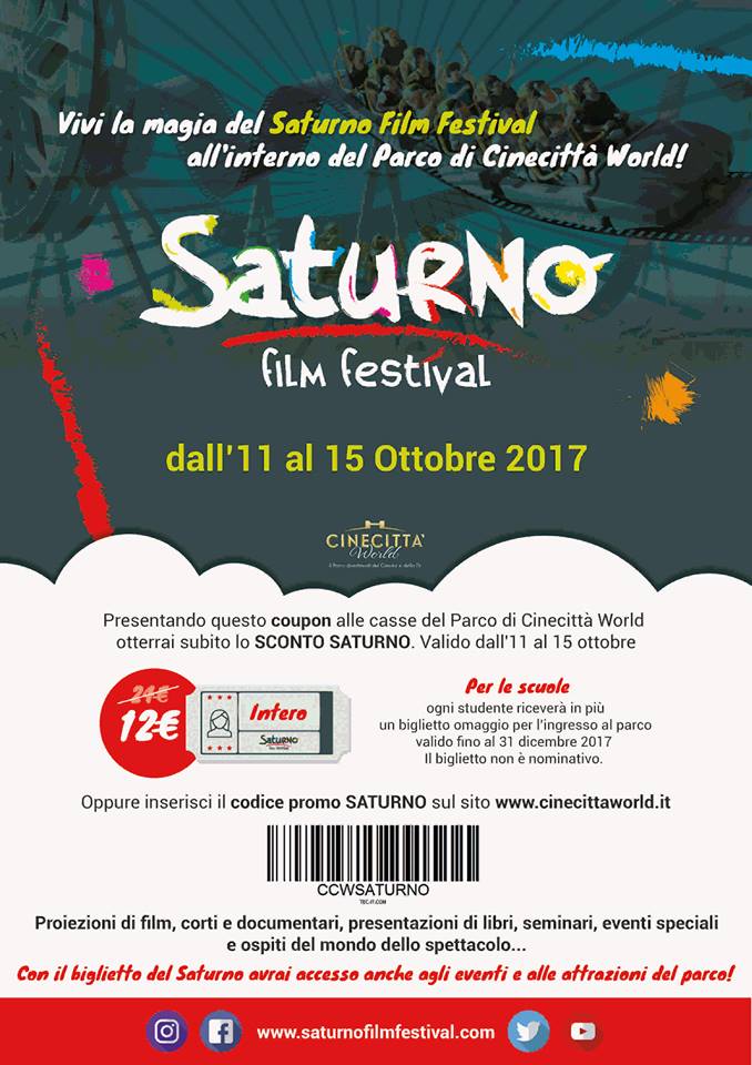 Cresce l’attesa per il Saturno Film Festival