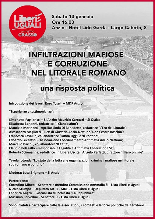 Litorale, politica e stampa a confronto su corruzione e mafia