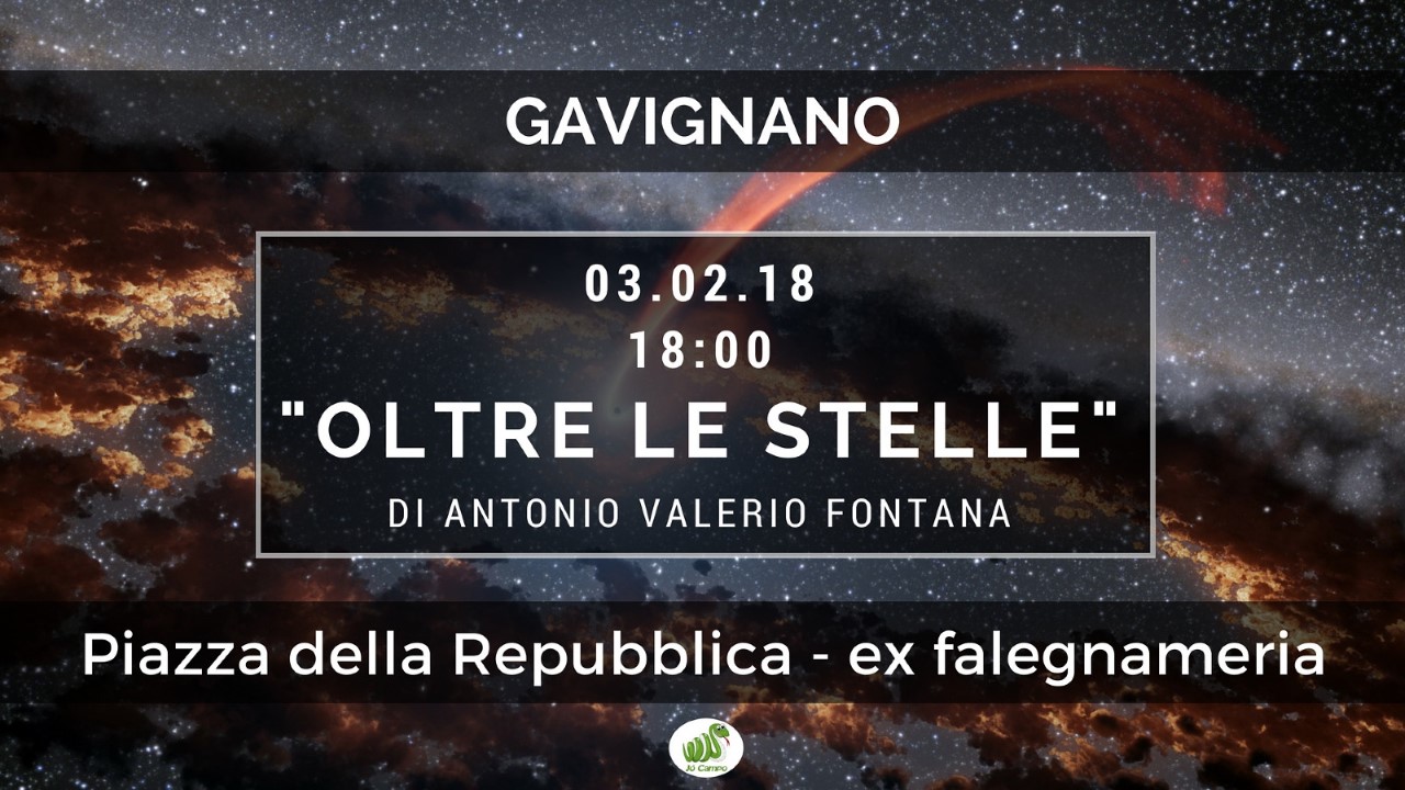 Gavignano: presentazione del libro “Oltre le stelle” di A. V. Fontana