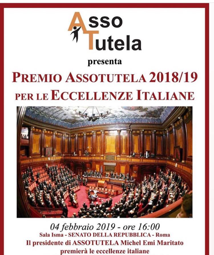 Assotutela premia le eccellenze italiane. Appuntamento in Senato