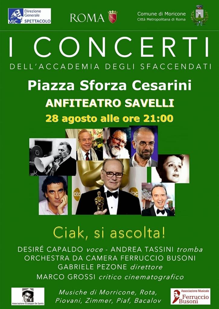 NUOVO CONCERTO DELL’ACCADEMIA DEGLI SFACCENDATI