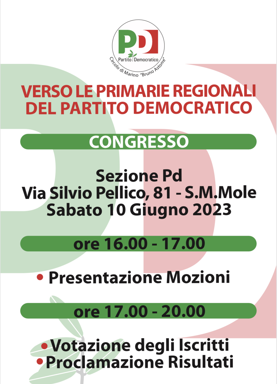 Marino, Ambrogiani: “Al via lavori congressuali per nuovo segretario regionale Pd”
