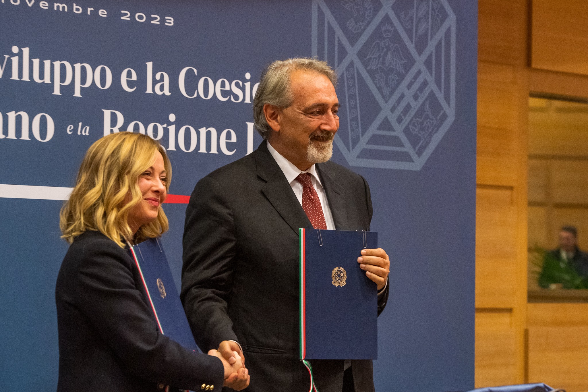 Fondo sviluppo e coesione (Fsc) 2021-2027, patto tra Governo e Regione Lazio: oltre un miliardo per interventi da realizzare nella regione