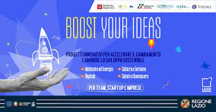 “Boost Your Ideas”, idee imprenditoriali per nuove start up: presentazione domande entro il 21 dicembre