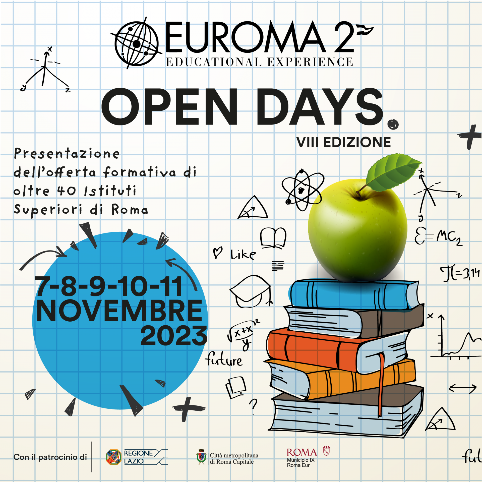 Le scuole superiori si mettono in vetrina: open day al centro commerciale Euroma 2