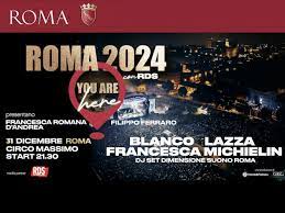 Capodanno 2024: Michielin, Blanco e Lazza con i romani brindano al nuovo anno al Circo Massimo