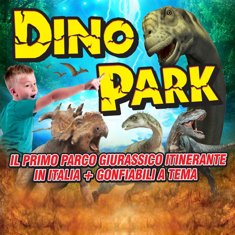 “Dino Park”, a Roma il primo parco giurassico itinerante con i giganti della preistoria