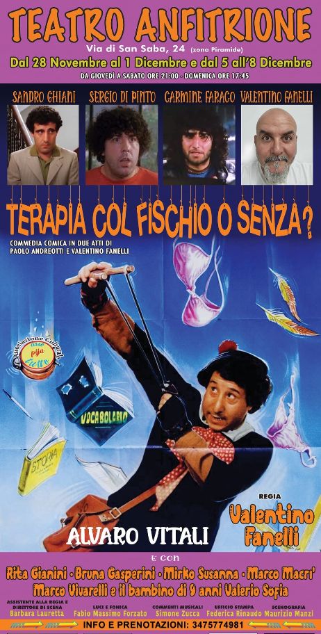 “Terapia col fischio o senza?”, Al Teatro Anfitrione un viaggio nel tempo tra mode e icone della commedia sexy all’italiana