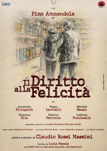 “Il diritto alla felicità”, al Teatro Garbatella salgono sul palco i libri e i sentimenti